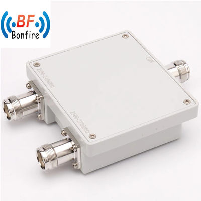 4.3-10 F Interface Dual-Band Low Pim Combiner 380-960 1710-2700MHz Dual-Band dekking