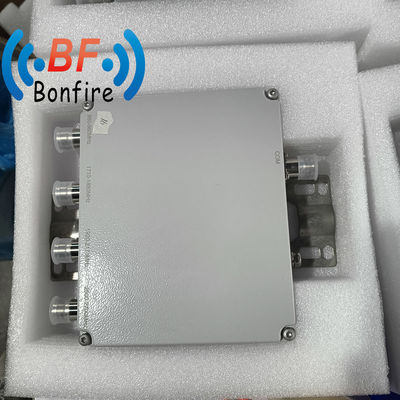 4.3-10f DIN-F Interface RF Quadplexer Multiplexer voor 698-960/1710-1880/1920-2170/2600-3800MHz