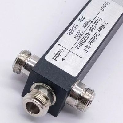 High Power Splitter 698-4000MHz N F in Grijs Ultra Breedband 2/3/4 Way Low Pim Reactive