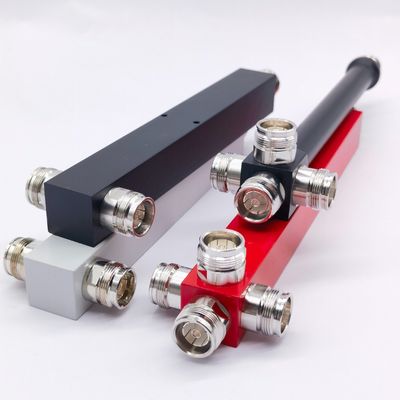 Ultrabreedband 2 Way Low Pim Reactive High Power Splitter 698-4200MHz 4.3-10f voor Ibs/Das