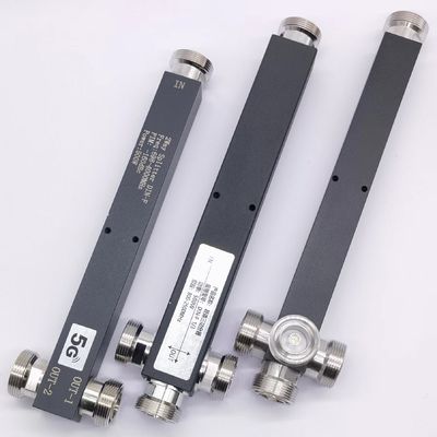 617-4000MHz DIN F 2/3/4 Way Low Pim Reactive High Power Splitter Das voor buiten IP65
