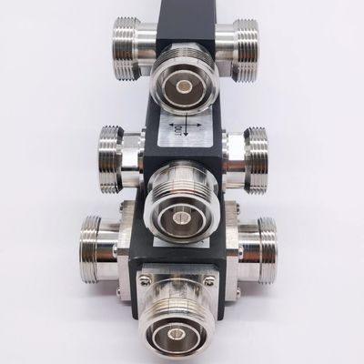 617-4000MHz DIN F 2/3/4 Way Low Pim Reactive High Power Splitter Das voor buiten IP65
