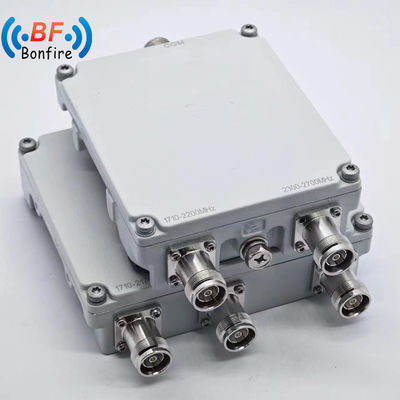 Twin Diplexer 1710-1880 1920-2170 2300-2400 2500-2700MHz Triplexer met Aisg compatibiliteit