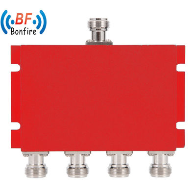 Communicatie-interface N-F Indoor 698-2700MHz 4 Way N-F Micro Strip Divider voor binnen
