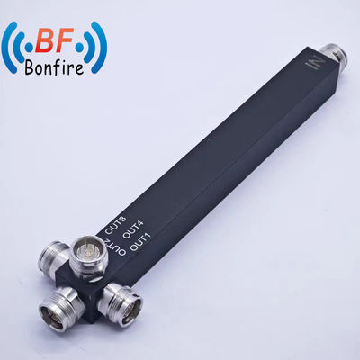 IP65 Low Pim RF 4 Way Reactive Power Splitter Divider Package Bruto gewicht 1.100kg