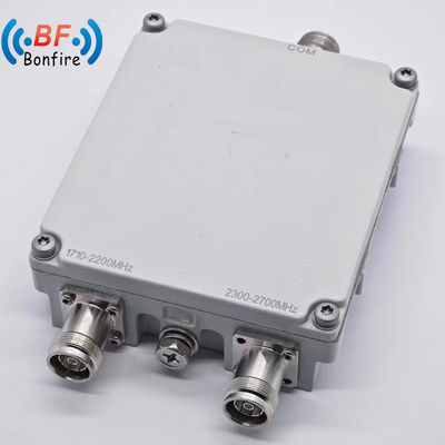 Low Pim Quadplexer Combiner Triplexer RF Diplexer IP65 200W Quadband voor binnen/buiten