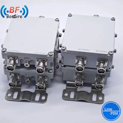 Gepersonaliseerde Low Pim 200W Triplexer RF Diplexer Combiner voor Ibs/Das Overall Capacity