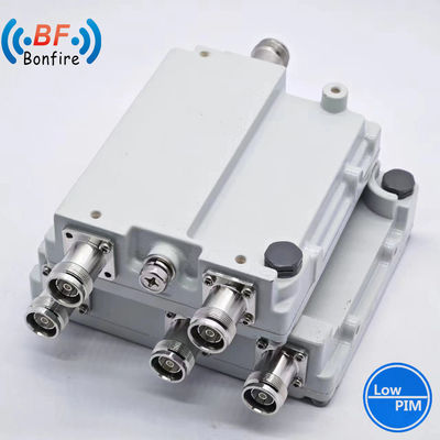 2300-2400 2500-2700MHz Low Pim -150dbc Triplexer RF Diplexer Twin Diplexer RF Dual Band Combiner met 4.3-10-F Connector