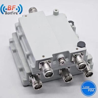 2300-2400 2500-2700MHz Low Pim -150dbc Triplexer RF Diplexer Twin Diplexer RF Dual Band Combiner met 4.3-10-F Connector