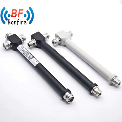 Compact 2400-6000MHz 2-weg cavity power splitter met N-F/4.3-10-F/DIN-F interface
