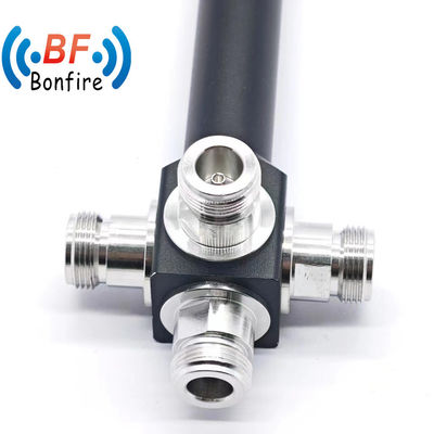 2400-6000MHz NF Connector 4 Way Power Splitter Pakket Grootte 22.00cm * 7.00cm * 4.00cm