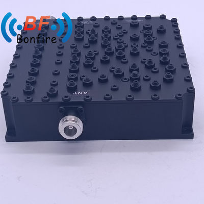 HLQ-XXXXX Tri-Band Combiner 1710-1880 1920-2170 3300-3700MHz met 4.3-10-F DIN-F N-F