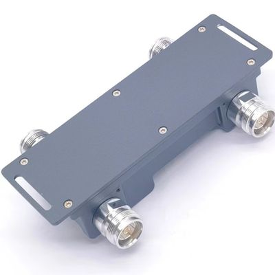 Grijs DQ-0740-227701 Hybride combinator Hybride koppel 2 in 2 uit 698-4000MHz 4.3-10 F Rood