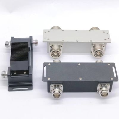 Hybride koppeling 2 in 2 uit 698-4000MHz DIN-F voor combinatie van signaal in breed frequentiebereik