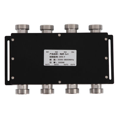 Hybride combinator Hybride koppeling 4 in 4 uit 698-3800MHz N-F voor naadloze signaal samenvoeging