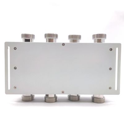RF Hybrid Coupler 4 in 4 uit 698-4000MHz DIN-F met 2.000kg Pakket Bruto Gewicht