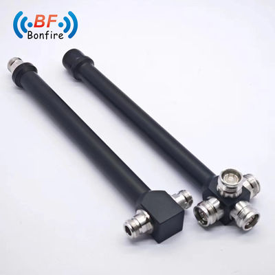 4000MHz C Band 2/3/4 Way Power Divider Splitter N Vrouwelijke 20W Power Rating is en Grijs