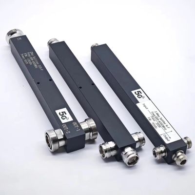 50W 3way N Vrouwelijke Wijdverspreide aangepaste splitser voor telecommunicatie 617-4000MHz