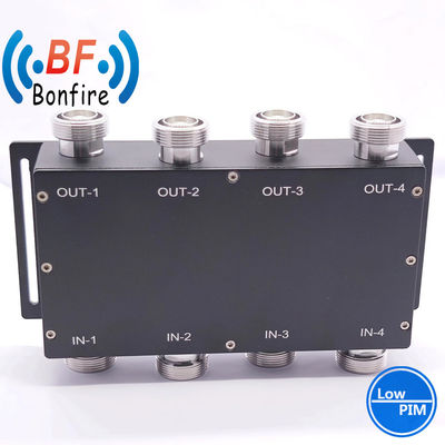 Hybride koppeling VHF 698-3800MHz 3dB Hybride Combiner 4 in 4 met N-type aansluiting