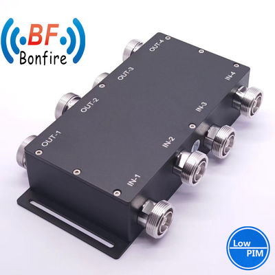 Hybride koppeling VHF 698-3800MHz 3dB Hybride Combiner 4 in 4 met N-type aansluiting