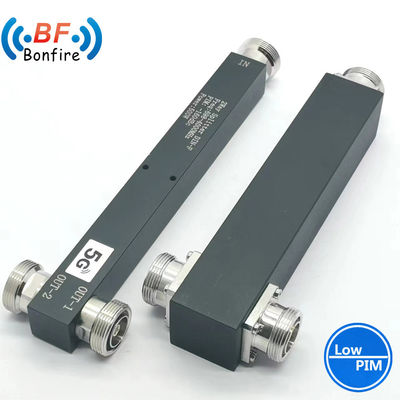 Innen/buiten IP65 RF 50W 2-weg vermogenverdeler/splitter voor telecommunicatiesystemen