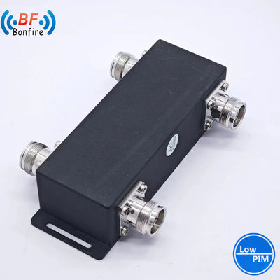617-3800MHz 2X2 3dB RF Hybrid Coupler Combiner DIN Vrouwelijk Type voor DQ-XXXXX-projecten