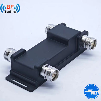 3dB High Power Hybrid Coupler Hybrid Combiner 380-2700MHz 4.3/10-vrouwelijke connector Rood