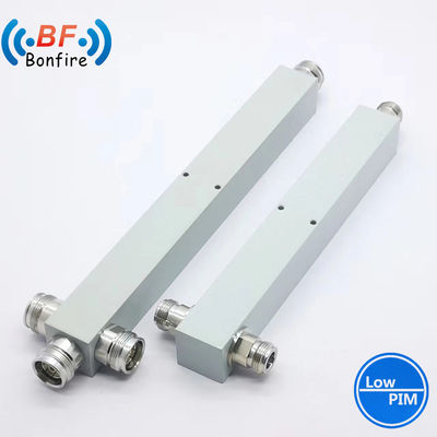 RF 2 Way Power Splitter 100W 350-3800MHz DIN-F/4.3-10-F/DIN-F Interface voor basisstation