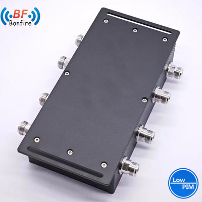 Low Pim Hybrid Coupler 7/16DIN Vrouwelijk Type UHF RF Hybrid Combiner 698-4000MHz 3dB RF 2X1