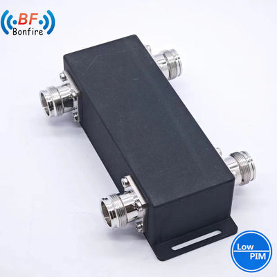 Gebouw DAS met hybride koppeling 698-4000MHz Low PIM 3dB 2X2 Hybrid Combiner