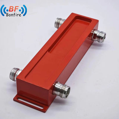 698-4000MHz Low Pim 3dB Hybrid Coupler voor 4.3-10 Vrouwelijke 2 in 2 uit RF Hybrid Combiner