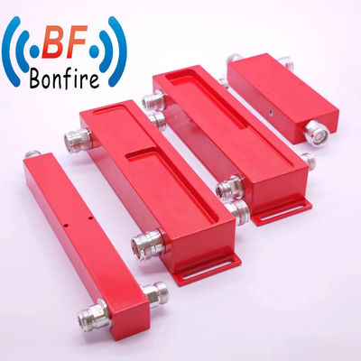 698-3800MHz 2 1 2 2 Draadloos Low Pim Indoor Hybrid Coupler Hybrid Combiner N-F in Grijs