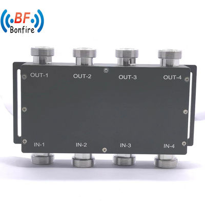 698-4000MHz 4X4 4 in 4 uit 300W 155pim RF Hybrid Coupler Hybrid Combiner voor Das Ibs