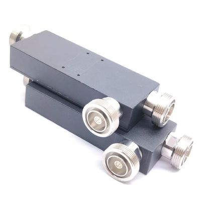 698-3800MHz DIN-F Low Pim Directional Coupler voor oplossingen voor het oplossen van problemen met DAS-netwerken