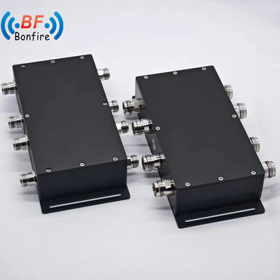 4.3-10-F/DIN-F/N-F 5g 4in 41out 698-4000MHz Hybride combinator voor Ibs DAS Bts