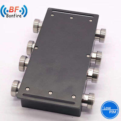 4.3-10-F/DIN-F/N-F Interface VHF RF Hybride Combiner 698-3800MHz Vierweg Hybride Koppeling