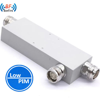 698-4000MHz Low Pim -160dbc IP65 N Vrouwelijke richtingcoupler interface N-F Grijs/rood