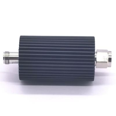 50W coaxiale Attenuator RF Attenuator DC-3800MHz Grijs voor Project Delivery Capacity