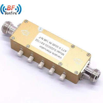 DC-3000MHz RF Stepped Attenuator 10dB 5W N-F voor indoor/outdoor IP65-omgevingen