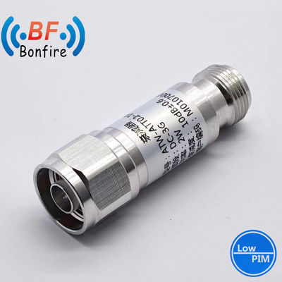 Hoog vermogen 200W RF coaxiale attenuator N Man tot N Vrouwelijke connector DC-6GHz 50 Ohm