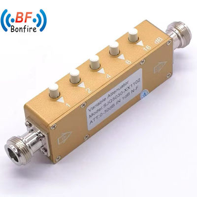 Verstelbare Attenuator voor N-F-interface DC-3000MHz 5W Stepped Attenuator Step Att