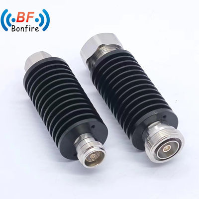 Uni-directionele 100W vaste attenuator 3/6/10/20dB N-Man tot N-Vrouw DC-3800MHz Zwart