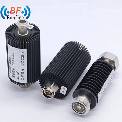 200W N-type Attenuator Vermogen DC-3800MHz 50 Ohm 3/6/10/15/20/30/40dB Verstelbaar Zwart