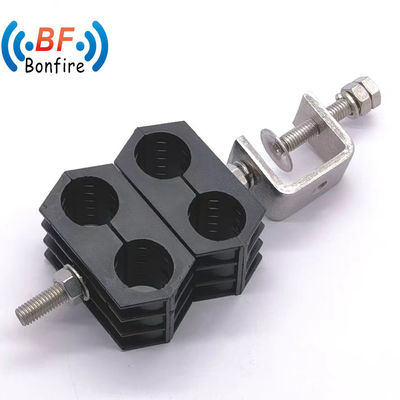 Eenvoudige / dubbele / driehoeken voedingsclamper Jumper kabelclamper op maat O-type