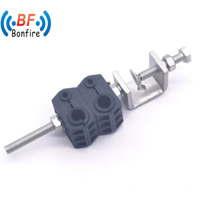 Cable Clamp van roestvrij staal RF Feeder Cable Clamp Coaxial Cable Clip met O-type plastic