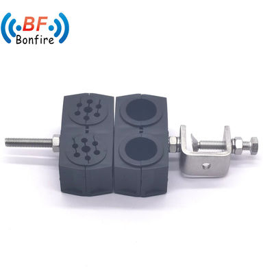 Plastic Fiber Optic Drop Cable Clamp Isolatie Suspension Dood End Anker Clamps