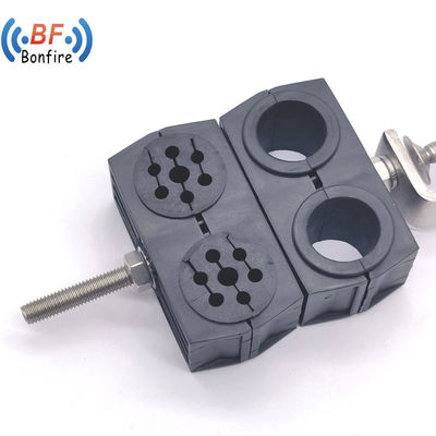 Plastic Fiber Optic Drop Cable Clamp Isolatie Suspension Dood End Anker Clamps