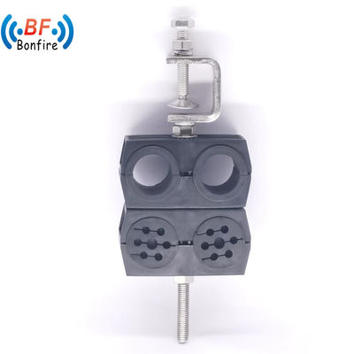 Plastic Fiber Optic Drop Cable Clamp Isolatie Suspension Dood End Anker Clamps