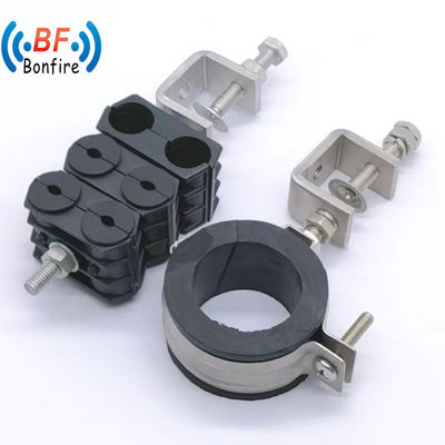 304 roestvrijstalen kabelclamp met kussens van rubber voor OEM/ODM-productie in hoge vraag
