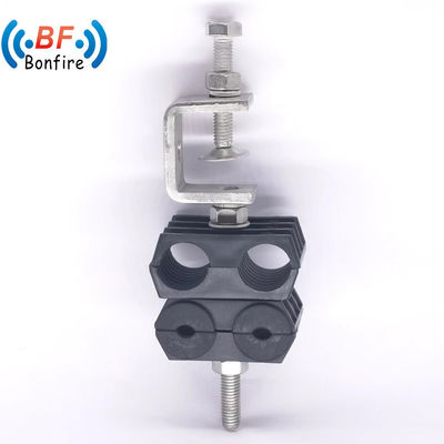 Geïsoleerde rubber 3/8 inch roestvrijstalen kabel klem voor aangepaste toepassingen